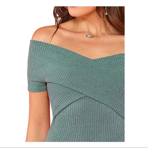 off the shoulder bodysuit - Picture 4 of 4